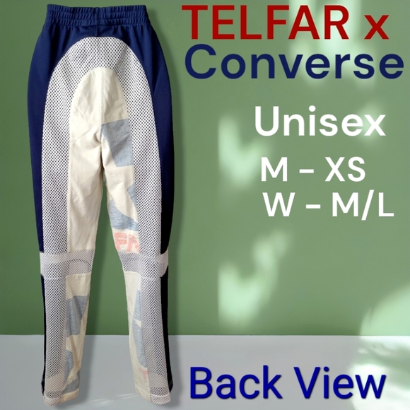 NWOT Converse x Telfar Track Pants Mens XS Converse Track Pants Unisex M - Picture 12 of 16